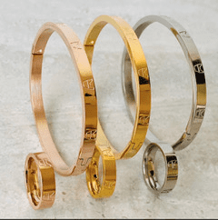 cartier love French bulldog inspired bracelet